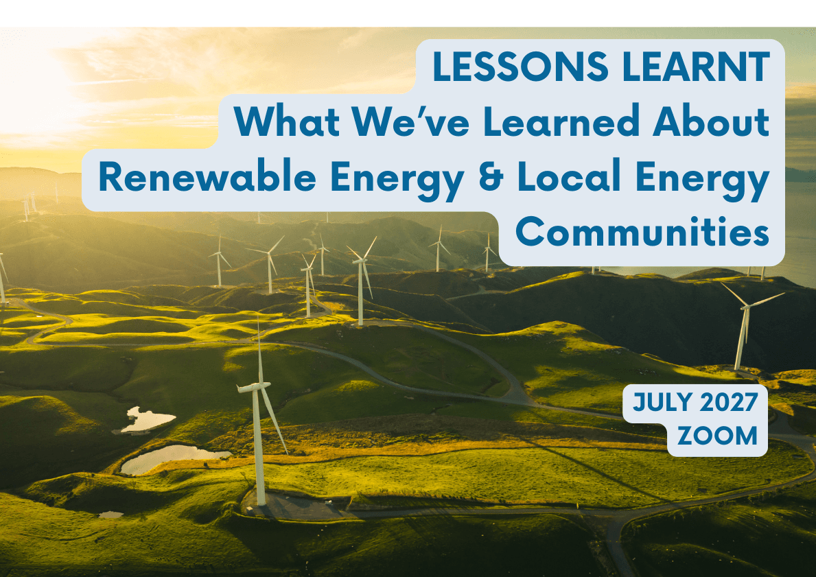 SURE Energy strand Policy event- online